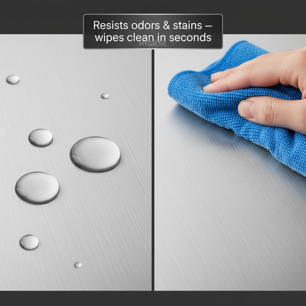 TitanBoard™ - 100% Pure Titanium Cutting Board