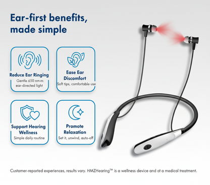HMZHearing™ — Red Light Therapy For Hearing Restoration