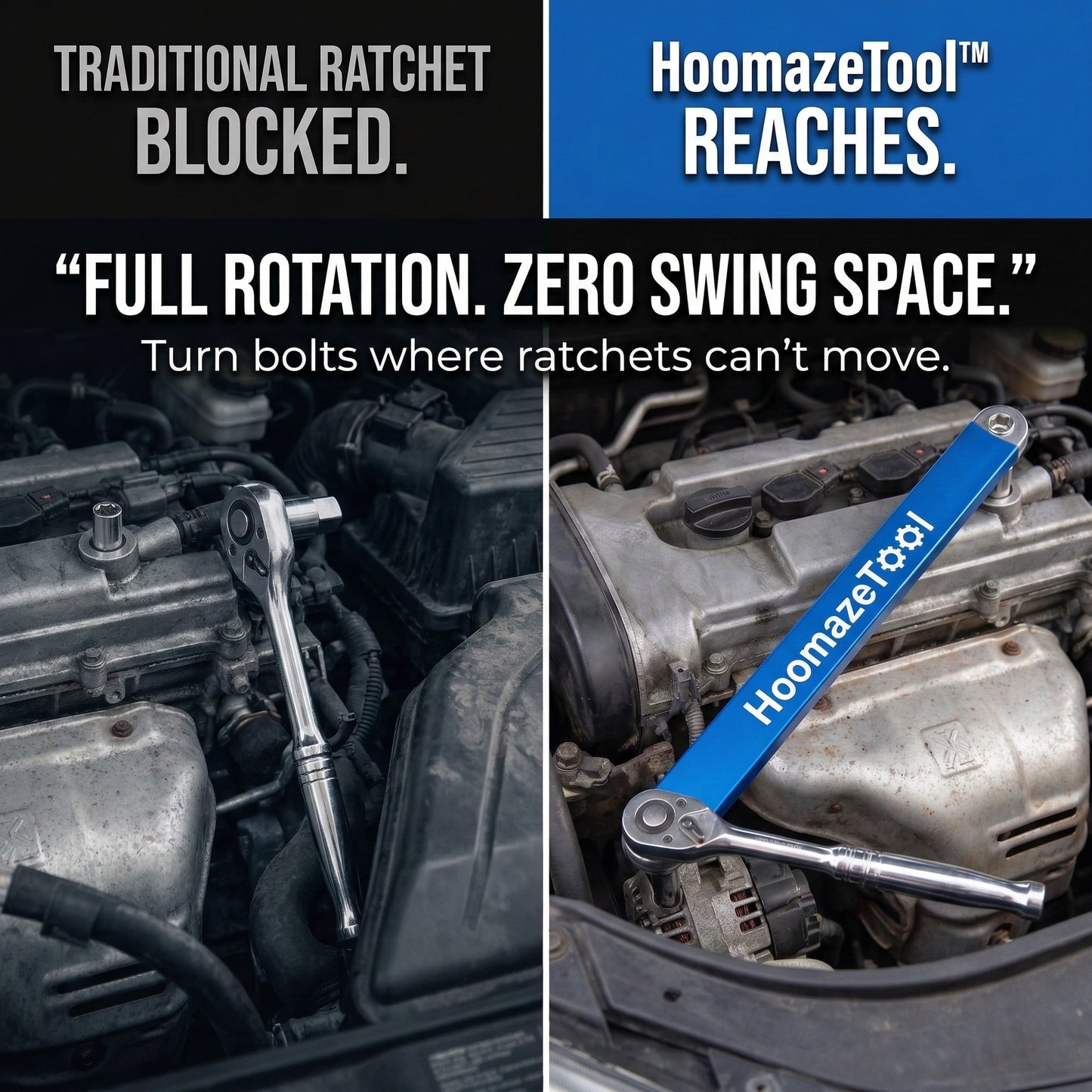 HoomazeTool™ - Offset Extension Wrench