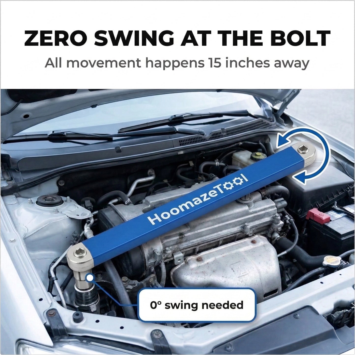 HoomazeTool™ - Offset Extension Wrench