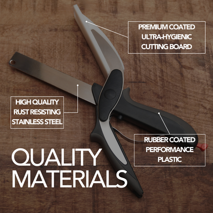 HMZ© SliceMate™ - 2in1 Knife and Cutting Board