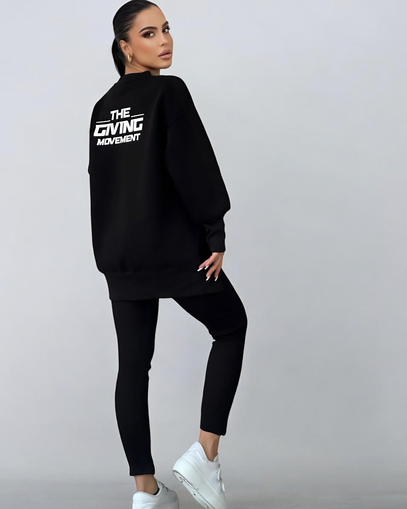 Women's Casual Sweatshirt Leggings Set