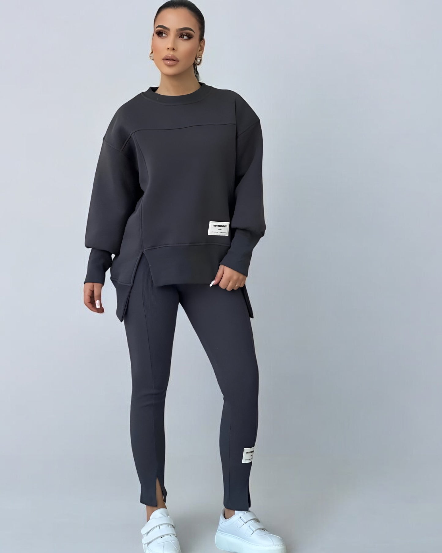 Women's Casual Sweatshirt Leggings Set