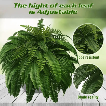 Last Day 65% OFF🔥UV Resistant Lifelike Artificial Boston Fern