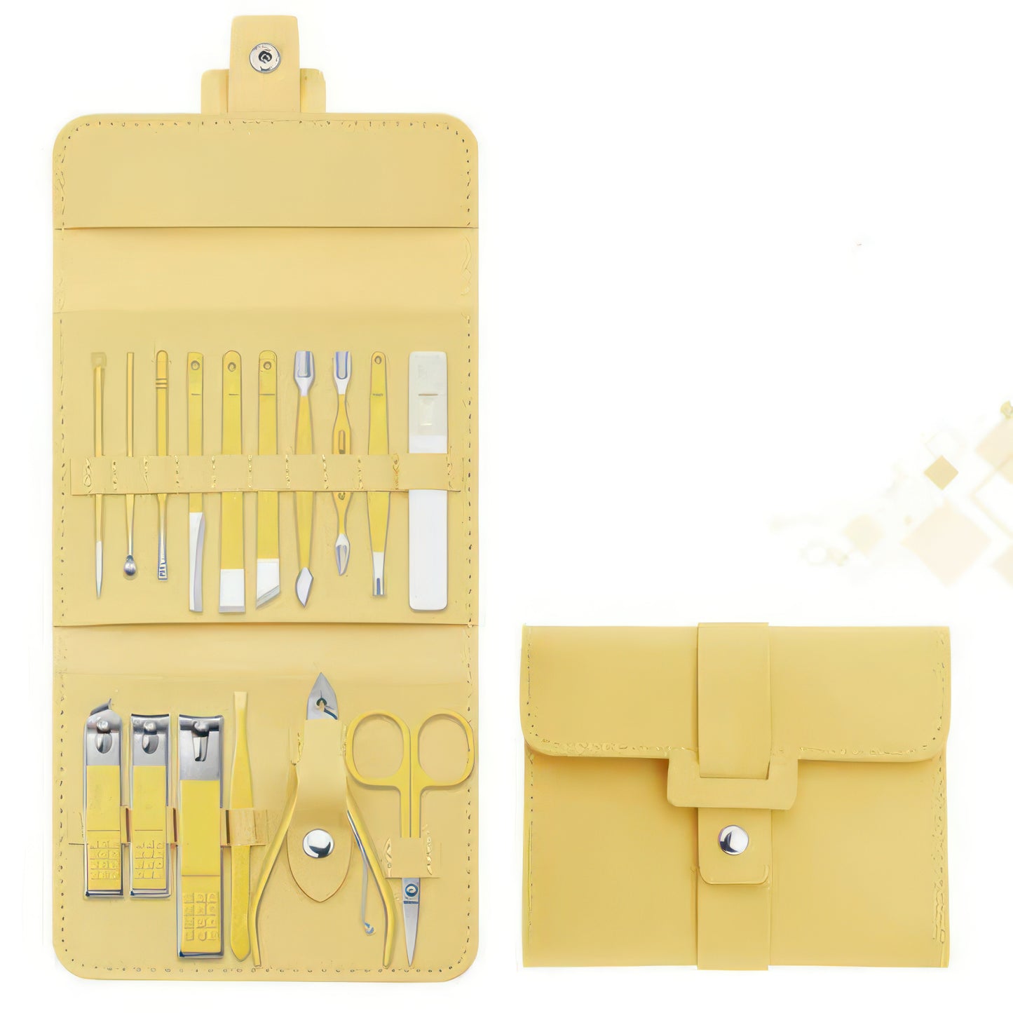 HMZ© Pro Clippers™ Portable Nail Care Kit - Essential Tools for Perfect Nails (12/16pcs)